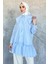 Yaka Detaylı Tesettür Tunik P-00017546 1
