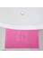 Banyo Çiçekli Pamuklu Ayak Havlusu 50X70CM Pembe 2'li 4