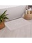 Banyo Çiçekli Pamuklu Ayak Havlusu 50X70CM Sütlü Kahve 2'li 3