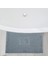 Banyo Çiçekli Pamuklu Ayak Havlusu 50X70CM Yeşil 2'li 4