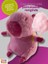 Yumuşacık ve Gerçekçi: 25 cm Pembe Pamuk Şeker Cappybara Peluş Oyuncak 1
