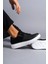 ET155 Warrior Bağcıklı ve Fermuarlı Cilt Süet Erkek Günlük Sneaker Ayakkabı Bt - Siyah 3