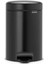 Brabantıa Newıcon Matt Black Pedallı Çöp Kutusu 3 Lt 1