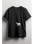 Dalmaçyalı Köpek Baskılı Unisex T-Shirt Siyah 1