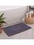 Banyo Kareli Ayak Desenli Pamuk Ayak Havlusu 50X70CM Antrasit 2’li 2