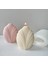 Lotus Desen Silikon Mum Kalıbı - Hobi Silikon Kalıbı -KOD:407 5
