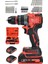 10MM Akülü Vidalama Matkap Seti, 2800 Rpm, 24 Parça, Kırmızı 1
