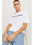 JJECORP LOGO TEE SS CREW Beyaz Erkek Kısa Kol T-Shirt 1