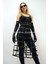 Deri Etek ve Deri Göğüs Harness Takım, Cosplaywear - BRF1013 3