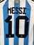 Arjantin Messi Mavi Çubuklu Dünya Kupası Unisex Kısa Kollu Yetişkin Futbol Forması 4