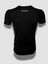 Cooldry Compression Ter Tutmayan Kısa Kol Tişört Beyaz Logo – Siyah 3