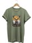 Stay Wild T-Shirt Baskılı %100 Pamuk Regular Fit T-Shirt 4