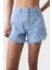 % 100 Pamuk Regular Fit Yüksek Bel Kot Short Bayan Short 053 1