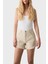 % 100 Pamuk Regular Fit Yüksek Bel Kot Short Bayan Short 053 2
