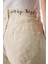 % 100 Pamuk Regular Fit Yüksek Bel Kot Short Bayan Short 053 5