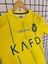 Al Nasrr Ronaldo Sarı Kısa Kollu Futbol Forması Spor T-Shirt 2