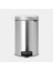 Newıcon Fpp Matt Steel Pedallı Çöp Kutusu 12 Lt 1