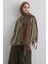 Brıce Kahve Uzun Saçak Püsküllü Pamuklu Şal 6