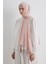 Drew Toz Pembe Bohem Uzun Saçaklı Pamuklu Şal 5