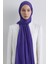 Brıce Mor Uzun Saçak Püsküllü Pamuklu Şal 2