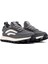 Erkek Gri Bağcıklı Kalın Tabanlı Kumaş Sneaker 25SFD69406F 3