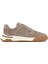 Erkek Bej Bağcıklı Süet Deri Sneaker 25SFD641710 1