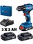 3'ü 1 Arada Akülü Darbeli Matkap ve Vidalama Seti, Kompakt ve Güçlü Performans 1