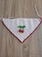 Örgü Bandana, Kirazlı Bandana, El Örgüsü Desenli Üçgen Bandana, Yazlık Bandana 1