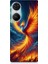 Reeder S19 Max Pro S Edge Uyumlu Ateşle Dans Eden Anka Desenli Silikon Kılıf 1