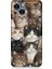 Reeder S23 Pro Max Uyumlu Kedi Kalabalığında Kaos Desenli Silikon Kılıf 1
