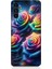 Samsung Galaxy A13 Uyumlu Gökkuşağı Güllerin Patlaması Desenli Silikon Kılıf 1