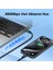 100W Type-C To Type-C Rgb Aydınlatmalı Örgülü Şarj ve Data Kablosu 3 Metre 4