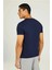 A101497403 M-CT106 Bsc V Nk T-Sh 4fx Erkek T-Shirt Lacivert 1