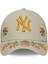 New York Yankees Mlb Floral 9forty Af Trucker Snapback Şapka 4