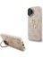 iPhone 16 Uyumlu Kılıf Guess Lisanslı Metal 4g ve Yazı Logolu Kamera Standlı Kapak Pembe 1