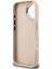 iPhone 16 Uyumlu Kılıf Guess Lisanslı Metal 4g ve Yazı Logolu Kamera Standlı Kapak Pembe 4