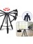KP-2209 360 Derece Dönebilen Başlıklı Tripod Siyah 3
