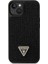 iPhone 14 Uyumlu Kılıf Guess Orjinal Lisanslı Taşlı Arka Yüzey Üçgen Logolu Kapak Siyah 2