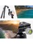 KT255+NB36 360 Derece Dönebilen Değiştirilebilir Başlıklı Tripod Siyah 3