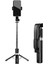 KT-219 360 Derece Dönebilen Kablosuz Kumandalı Tripod ve Selfie Çubuğu Siyah 2