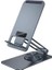 Mk-60 Ayarlanabilir Katlanabilir 360 Derece Dönebilen Telefon ve Tablet Standı Gri 1