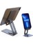 Mk-60 Ayarlanabilir Katlanabilir 360 Derece Dönebilen Telefon ve Tablet Standı Gri 5