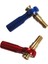M3 Metal Bilyalı Başlık Konumlandırma Çekme Çubuğu 2mm Bağlantı Çubuğu Metal Bilyalı Başlık Servo Bağlantı Çubuğu M3/m2 T Model Tekne Bağlantı Parçası Mavi (Yurt Dışından) 4