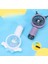Kuromi Sanrio Şarjlı USB Telefon Tutucu Mini El Fanı Vantilatör Soğutucu 3