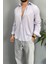 Kırinkıl Kumaş Oversize Yumuşak Dokulu Gömlek 5