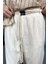 Rahat Kesim Keten Kumaş Bağcıklı Baggy Pantolon 2