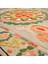 Palrı Baskı Nakışlı Pamuk Pamuk Kilim 80X150 cm Renkli 5