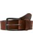 Jacvıctor Leather Belt Mocha Bıscue 12152757-MO 1
