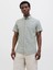 Jprblusummer Shıeld S/s Shırt Ln - Hedge Green 12276814-HE 2