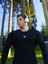 Cooldry Compression Ter Tutmayan Siyah Uzun Kol Tişört Mavi Logo 2